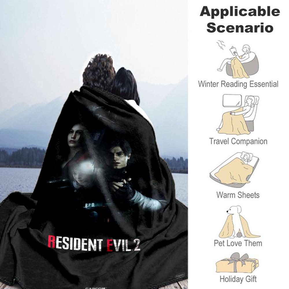 Resident Evil Blanket, High quality Comfortable for All Seasons, Home Decor, Warmth and Comfort