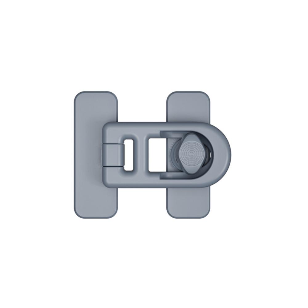 Portable Plastic Baby Safety Lock Multifunction Useful Refrigerator Door Latch Kids Security Protection Cabinet Drawer Lock серый