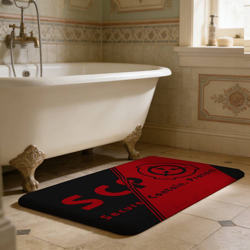 Scp F-Foundation Game Floor Mat Cheaper Anti-slip Modern Living Room Balcony Printed Bedside Mats