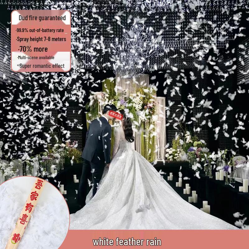 Brautrobe & Konfettikanone Set - Handliche Seifenblasenmaschine & Blumenspritze für Brautjungfernfotos & Hochzeitsspiele