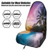 Universal Car Seat Towel Cover: Front Seat Protector for Gym, Workout, All Seasons - Fits Most Vehicles