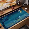 Night View Mouse Pad Gamer Office Accessories Pc Cabinet Games Desk Mat Computer Desks Keyboard Gaming Mats Rug