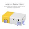 Excelvan YG300 LED Projector - Portable Home Cinema - 320x240 Pixels - Yellow and White