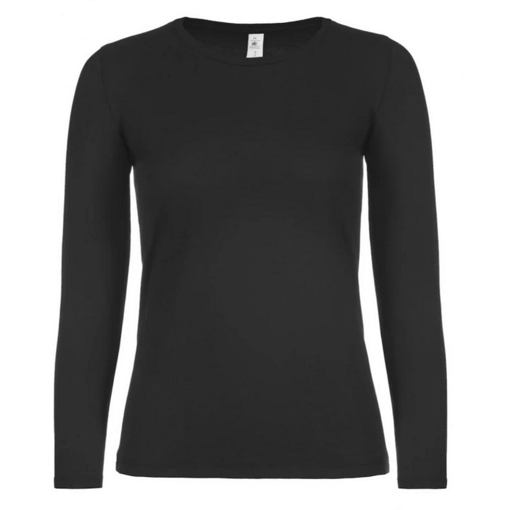 B&C Womens/Ladies #E150 Long-Sleeved T-Shirt