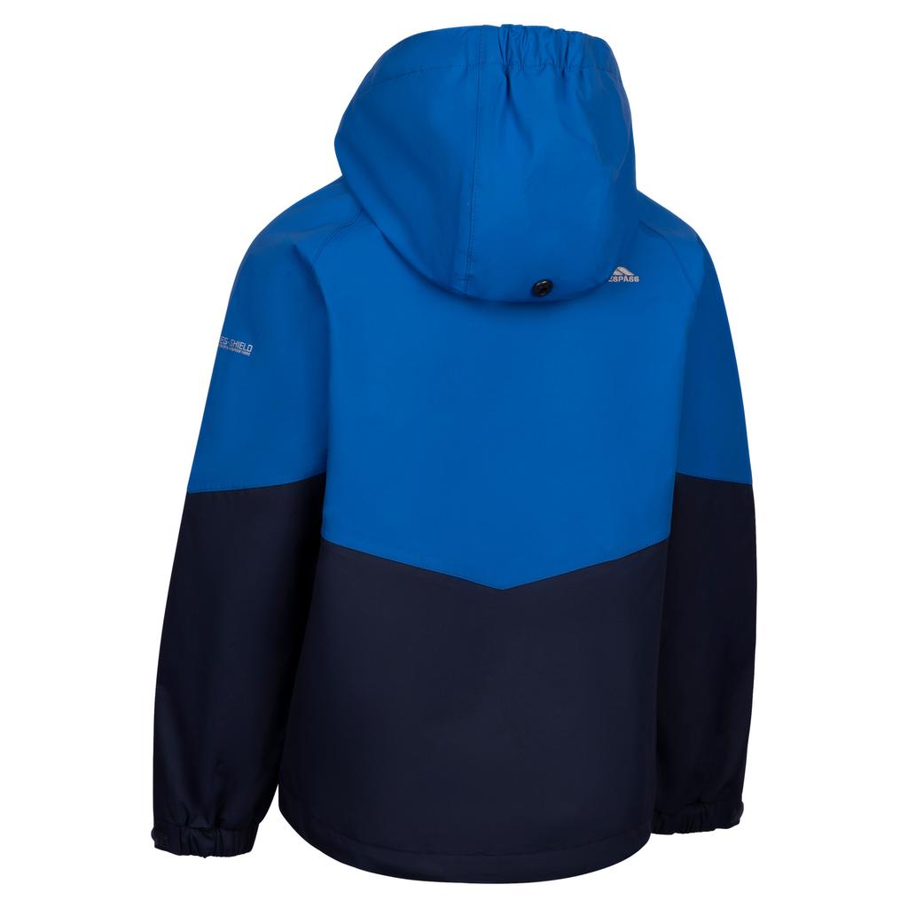 Trespass Childrens Boys Dexterous Waterproof Rain Jacket