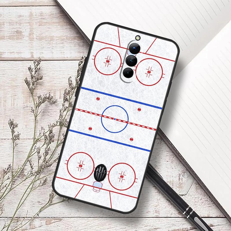 Ice Hockey Rink Sport Case For ZTE Nubia RedMagic 6 7 6S 7S Pro 5G RedMagic 11 8 8S 9 9S 10S Pro Plus 10 Air Cover