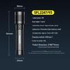 Philips SFL2247 High-Power Rechargeable LED Flashlight