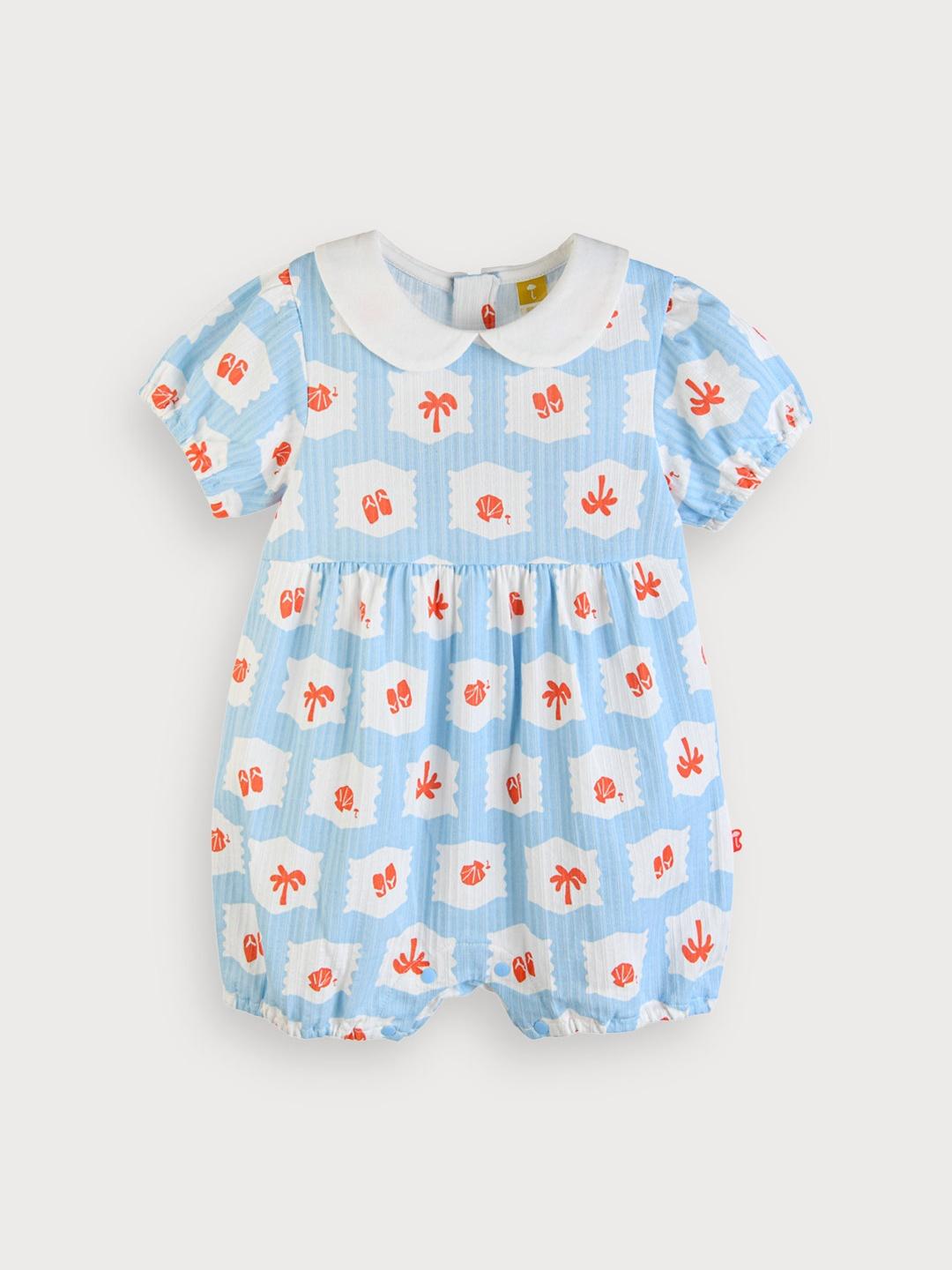 Summer Patch Coolever Collar Baby Bodysuit Infant Romper 70
