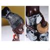 African Lady Figurine Tribal Women Statue Exotic Ornaments for Living Room