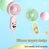 Portable USB Rechargeable Mini Handheld & Desk Fan with Lanyard