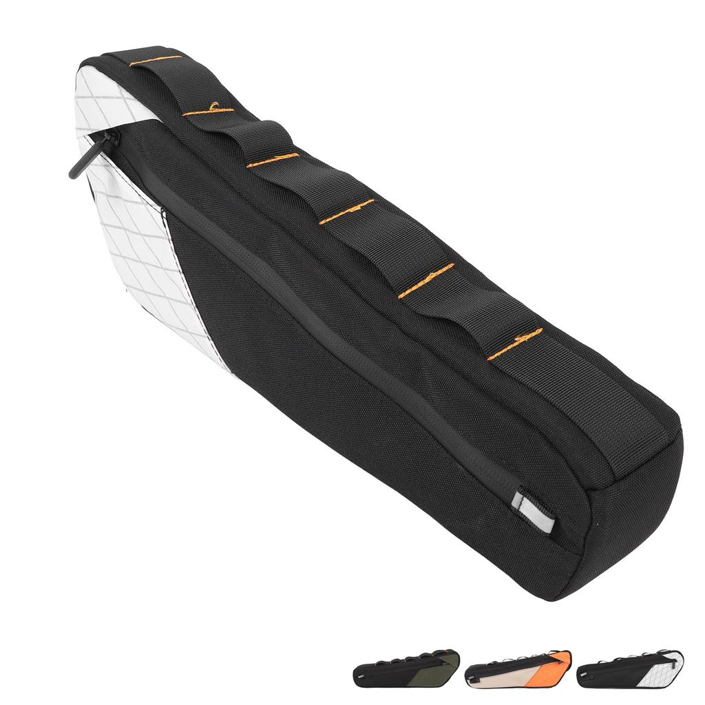 Torba Rowerowa na Ramę 2.5L Sakwa Trójkątna na Rower na Telefon Portfel Klucze Narzędzia Rower Szosowy Górski Dojazdy Bi