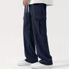 Men's Corduroy Loose Wide Leg Straight Leg Casual Pants