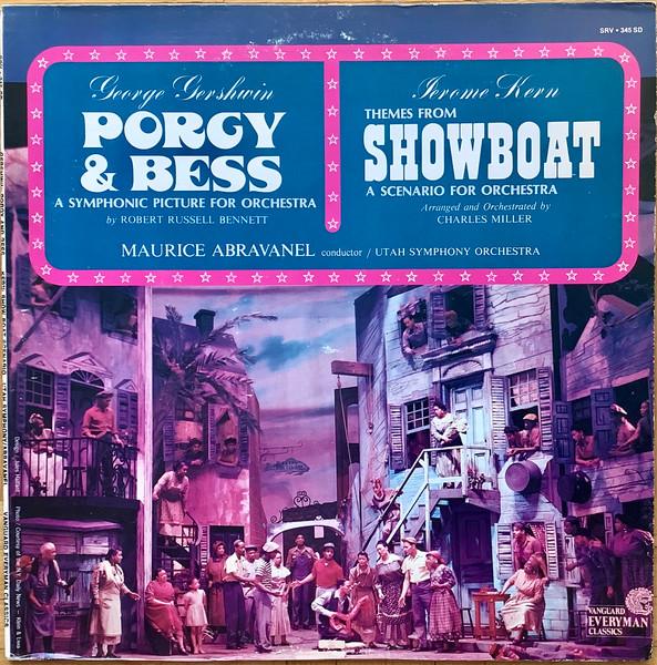 

LP Record MAURICE DE ABRAVANEL, UTAH SYMPHONY - Porgy & Bess / Themes From Showboat SRV345SD Vanguard 1975 US Classical Used