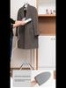Foldable Rack Ironing With Floor Handheld Board And Adjustable Telescopic Support