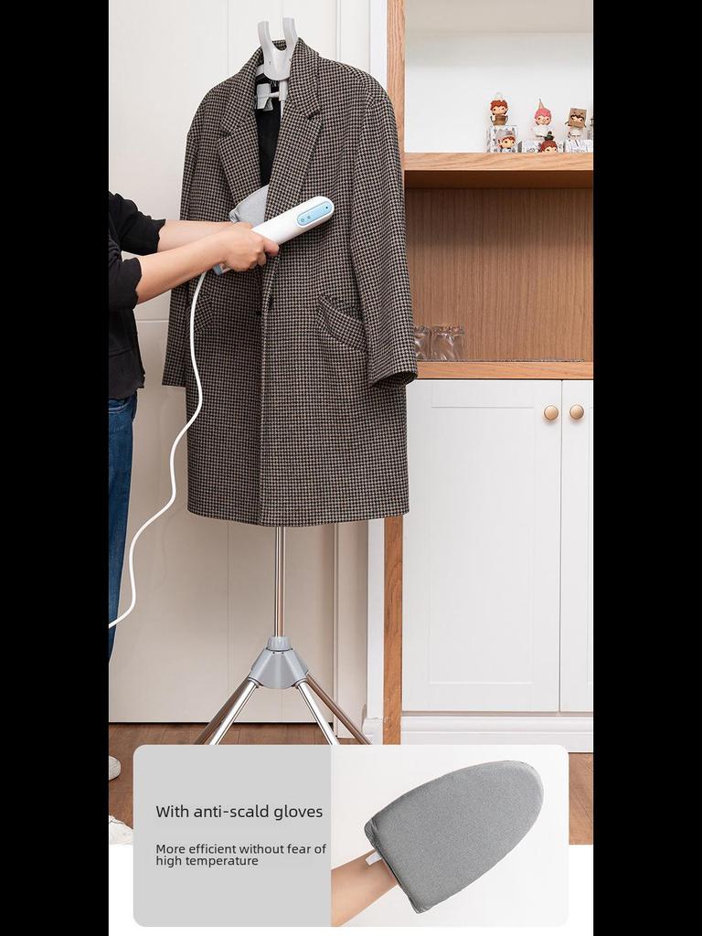 Foldable Rack Ironing With Floor Handheld Board And Adjustable Telescopic Support