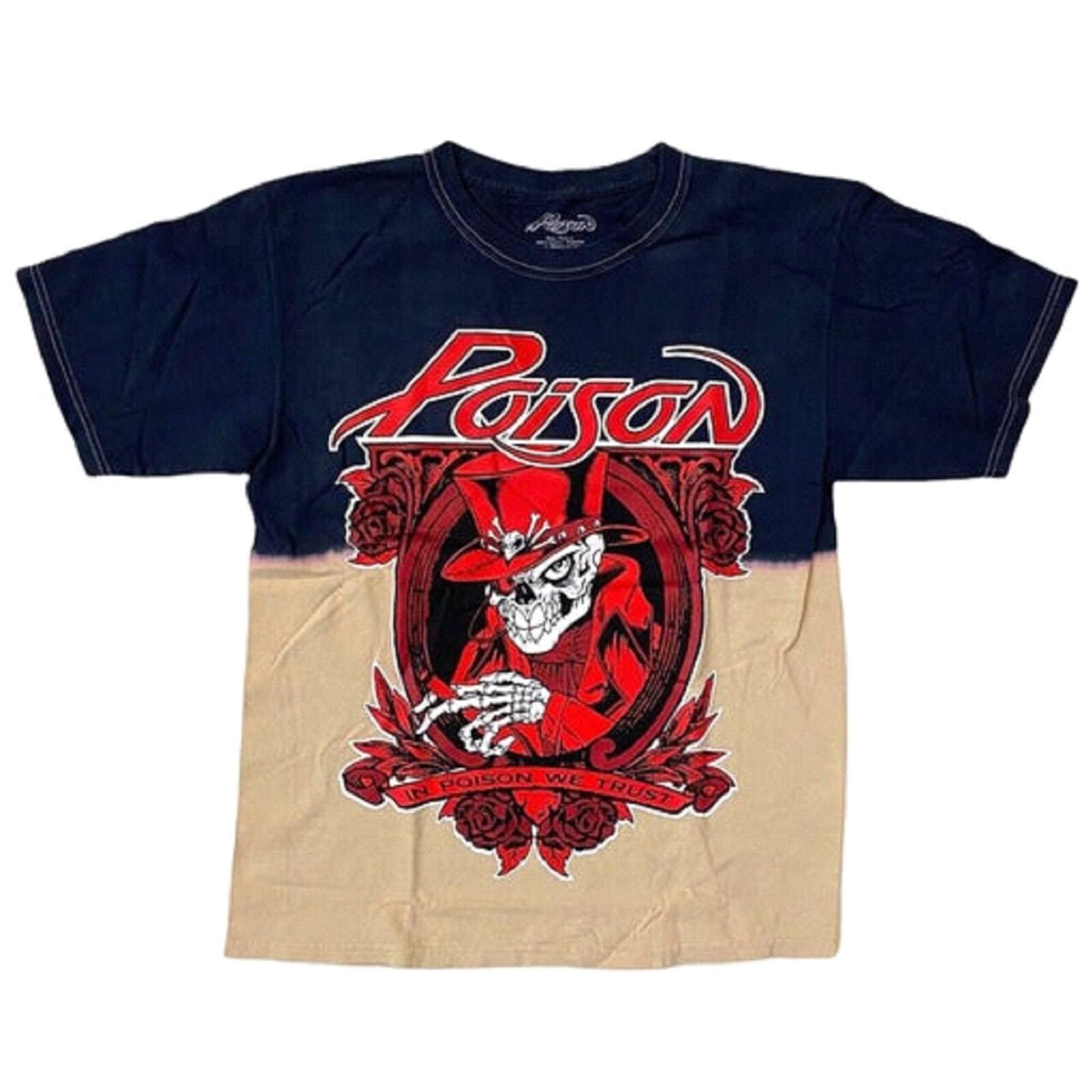 Poison In Poison We Trust Men s Cream/Black T-Shirt - NWT XXL