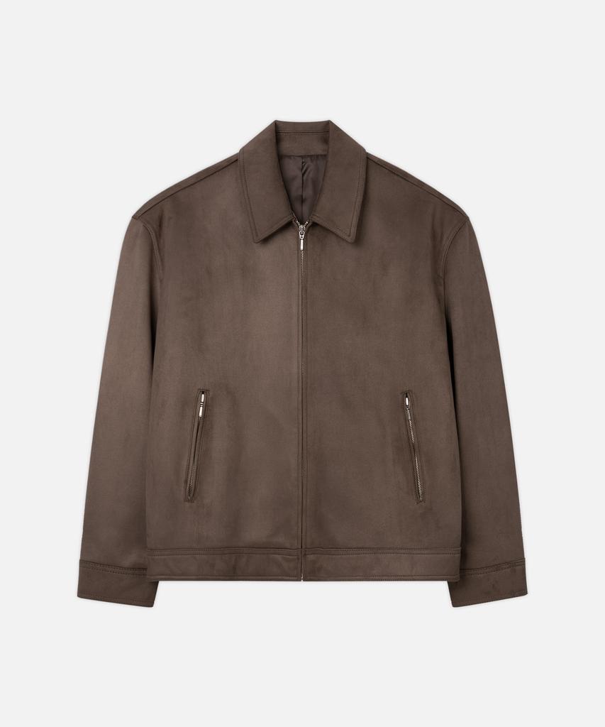 Draw Fit Re-Edition Suede Jacket [Mocha Beige]