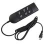 Lift Chair Controller 6 Keys Power Lift Sofa Chair Hand Control with 5 Pin Connector for 2 Motor Electric Recliner