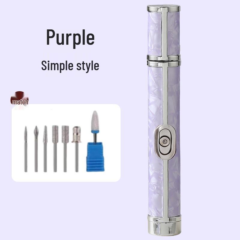 Tragbare elektrische Nagel Schleif- und Poliermaschine für Maniküre und Entfernung abgestorbener Haut