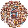 35pcs-50pcs Cartoon Adventure Stickers Western Cowboys  Stickers Stationery Stickers For Laptop Motorcycle Luggage Phone