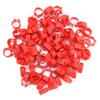 100PCS Bag 8MM 001 100 Numbered Plastic Letter Pigeon Bird Leg Bands Rings