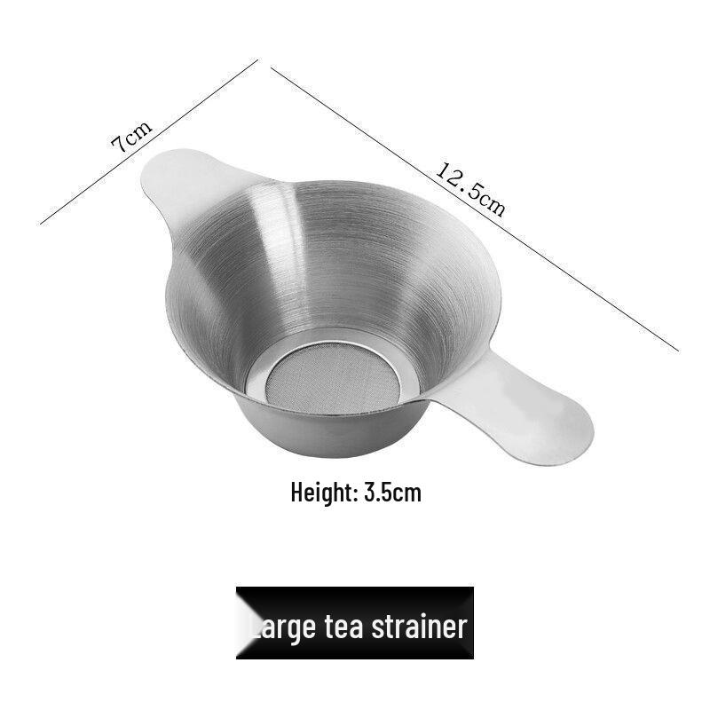 Stainless Steel Mesh Tea Infuser and Strainer with Fine Holes – Tea Pot Separator and Filter