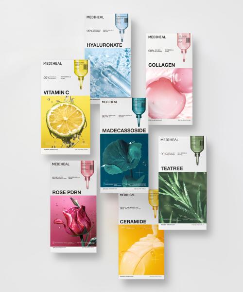 Mediheal Essential Mask Pack 10 Sheets (7 Types)