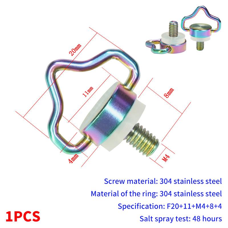 M4 Hand-Tightened Drone Quick Release Remote Control Screw Shoulder Strap Lanyard Screw Drone Accessories Suitable For Dji