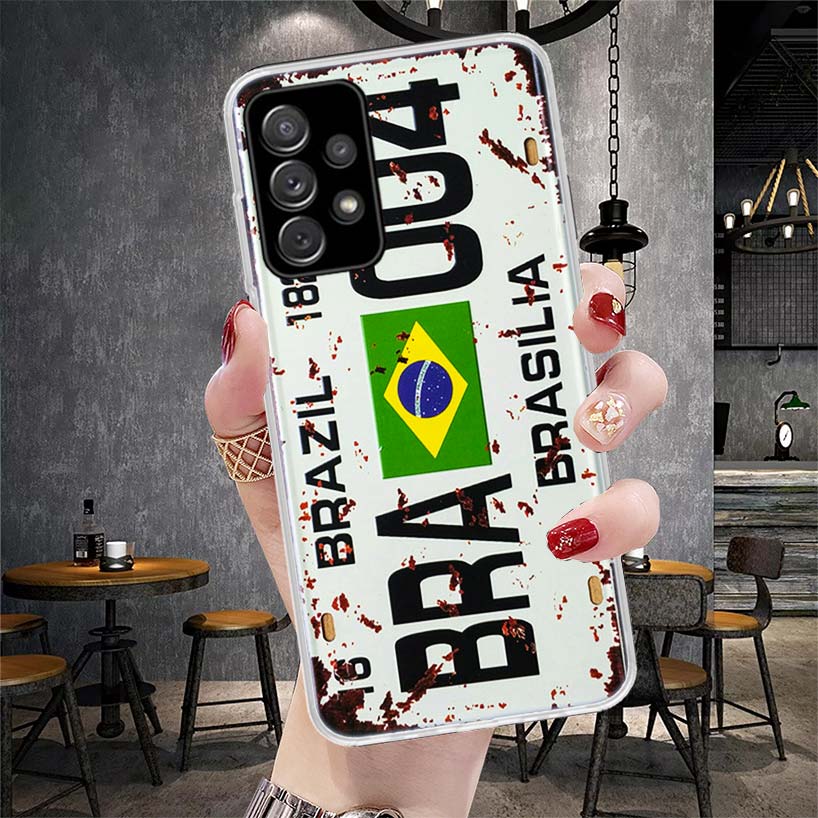 

License New York Plate Number Soft Phone Case For Samsung Galaxy S22 S23 S24 S25 Edge S26 Ultra S20 FE S21 Plus + Fundas Coque G Samsung S25