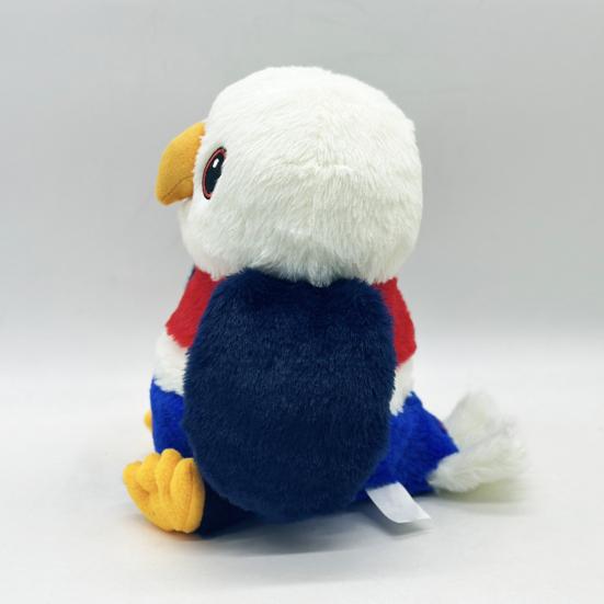 Pluszowa zabawka American Eagle Kreskówka Czarno-biały Królik Pluszak Wypchane zwierzę Lalka Dekoracja domu biura sypialni Prezent urodzinowy dla dzieci dorosłych