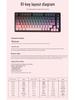 F75PRO Wireless 3-Mode RGB Hot-Swappable Mechanical Keyboard - 75% Layout for Gaming & Office
