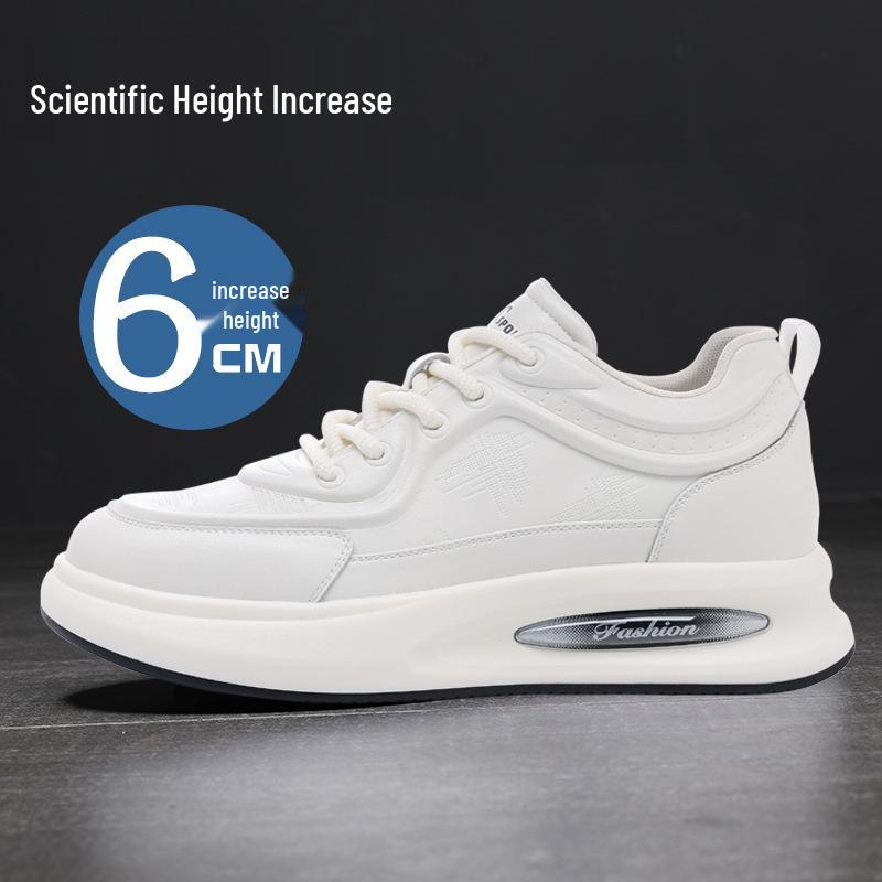 

Мужская повседневная обувь 2025 года, увеличивающая рост на 6 см - Универсальные, дышащие, модные кроссовки 40 белый