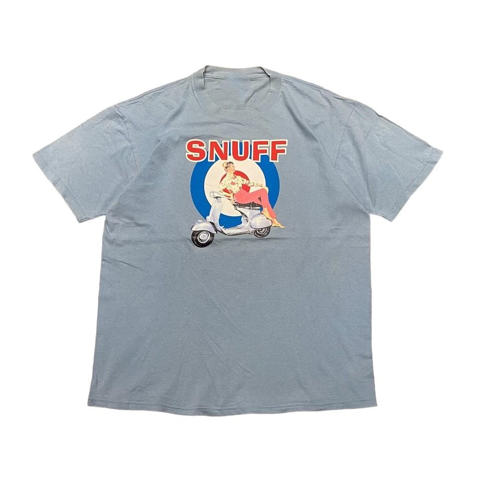 

Коллекция турне группы Snuff Футболка синяя унисекс все размеры от S до 5XL XL