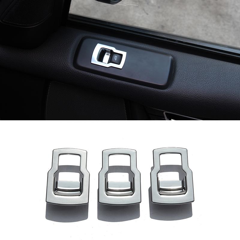 

ABS Carbon Car Window Lift Switch Button Panel Cover Trim For Land Rover Discovery 4 2010-2016 For Range Rover Sport 2010-2013