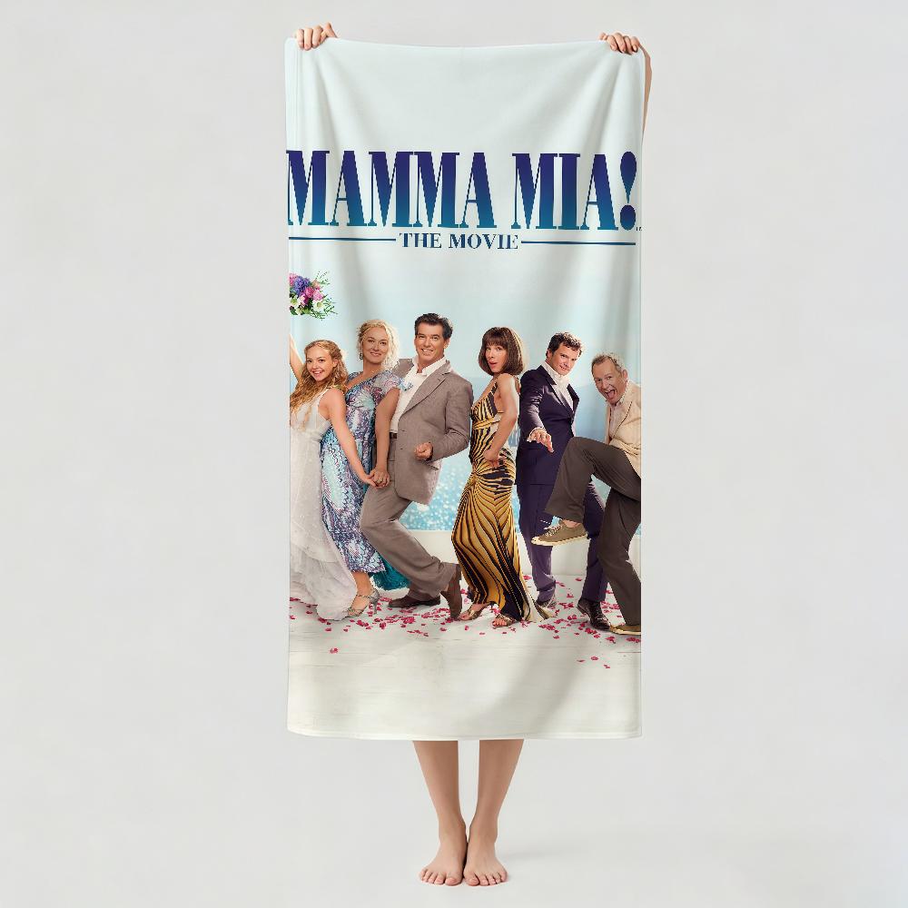 Comedy movie Mamma Mia Towel Drying Bath Towel Applicable To Light Swimming Camping Yoga Beach Out