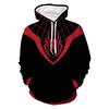 Unisex Casual Loose Fit Long Sleeve Graphic Print Pocket Hoodie for Men and Women