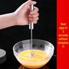 Zhaoran Semi-automatic Stainless Steel Egg Beater Set