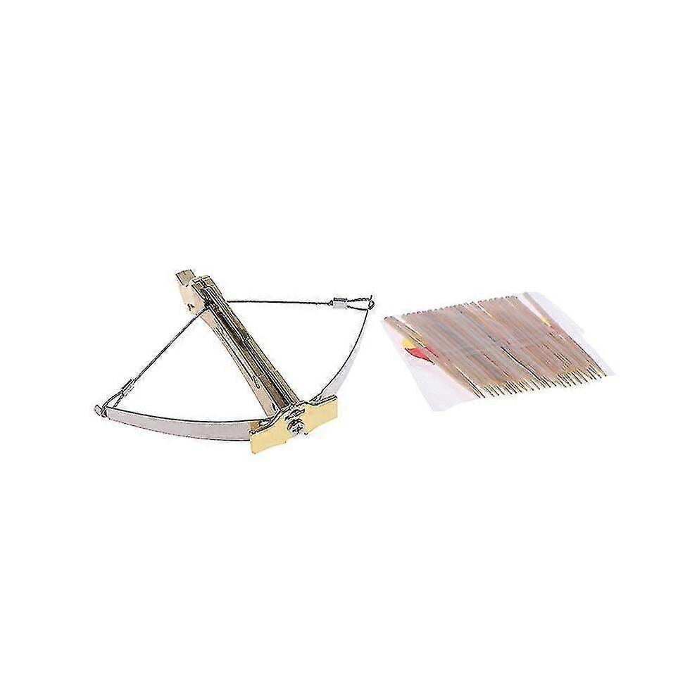 Minglan Palito Mini Besta Arco Flecha Arco Brinquedo