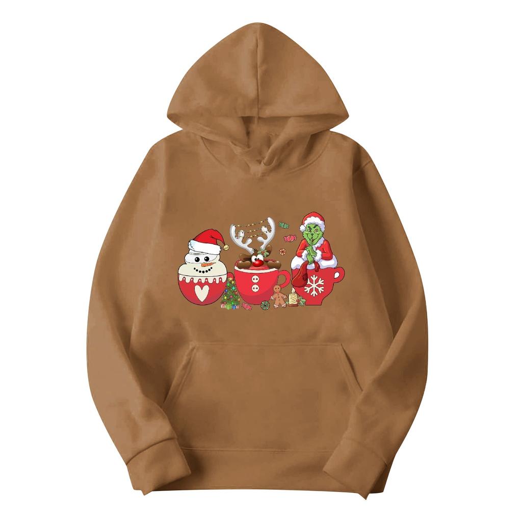 Herren Vintage Langarm Hoodie Bedrucktes Kapuzenpullover Oberteil