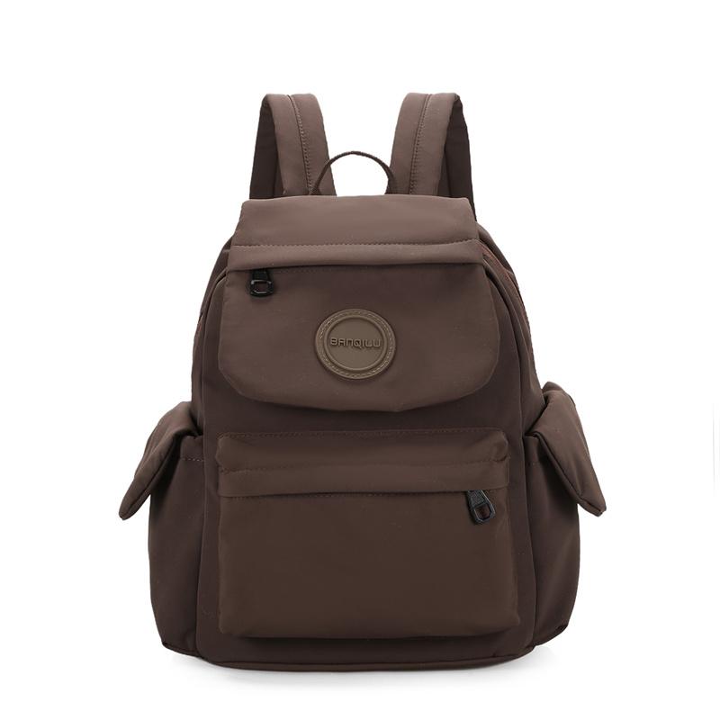 Women's Travel Outdoor Nylon Backpack Student Book Nylon Lightweight Small Backpack