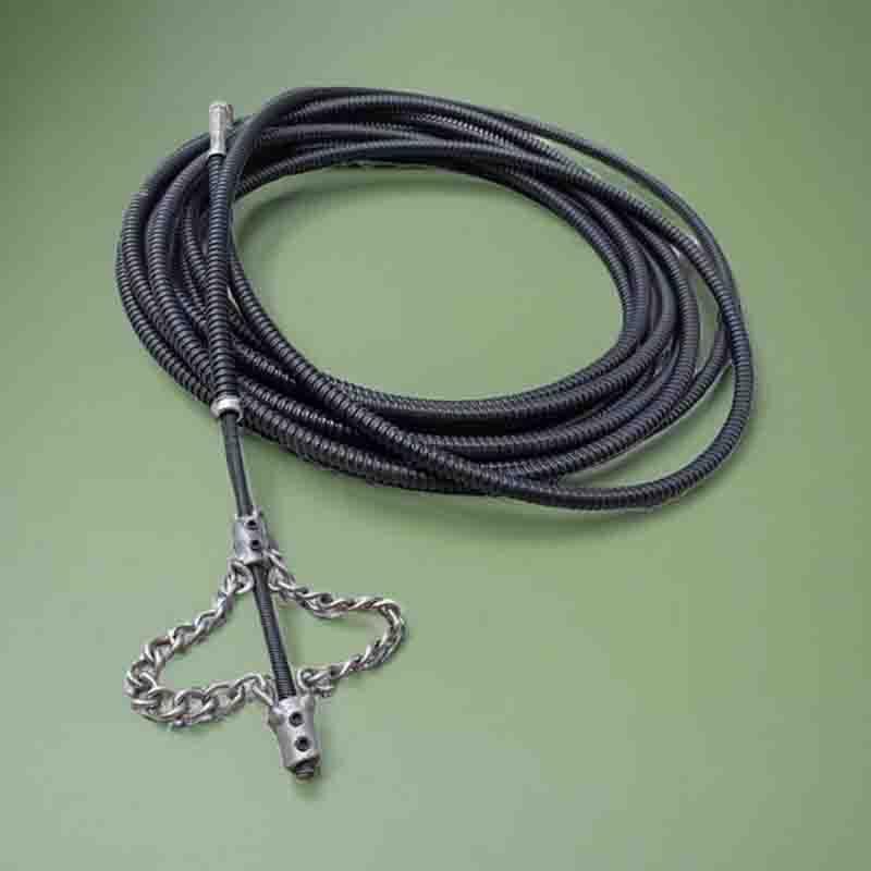 1-5 Meter Electric dredging sewer special tool artifact solid chain dredging spring oil pollution blocked pipeline dredging tool