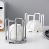 Kitchen Folding Bowl Shelf Retractable Plastic Draining Dish Storage Rack