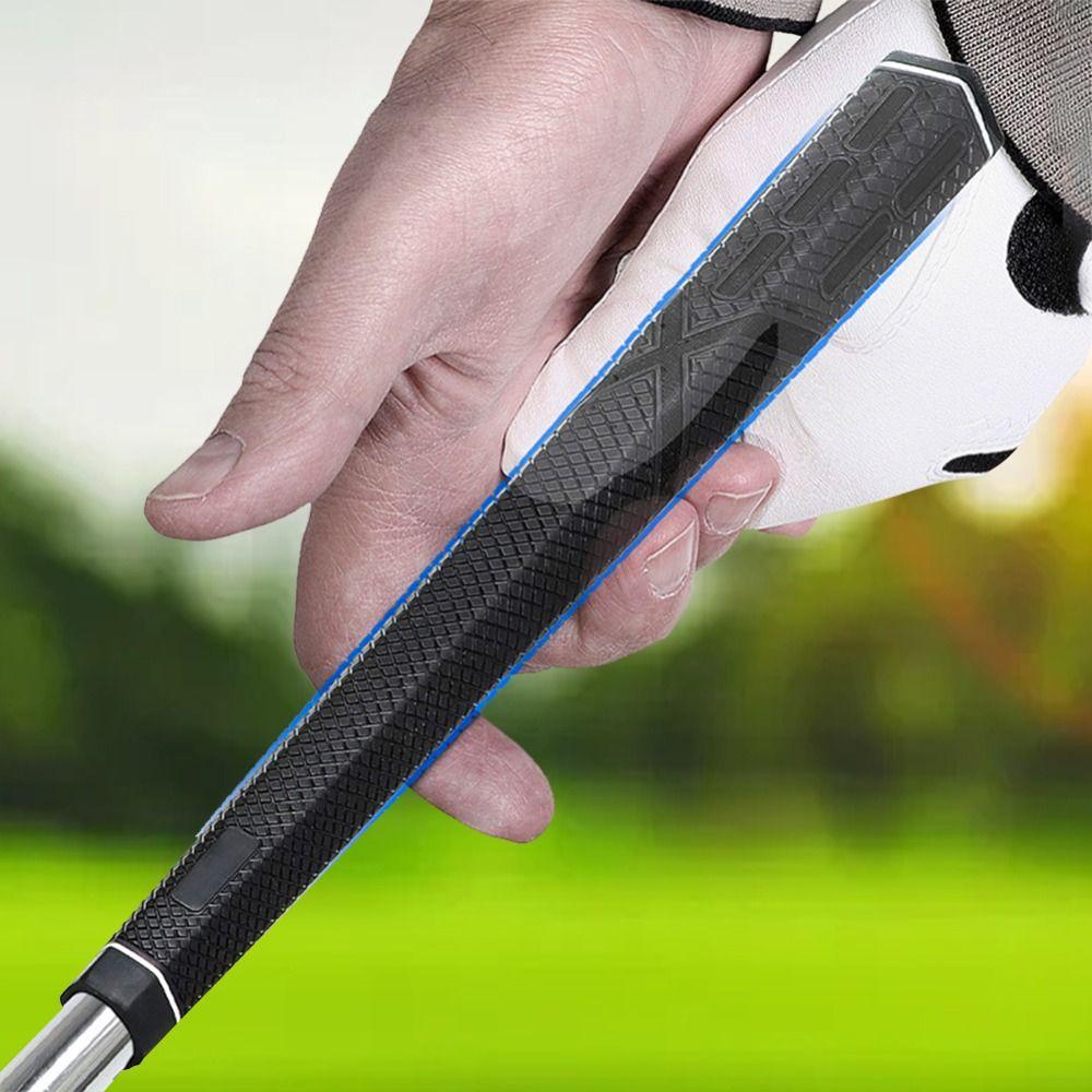 Hexagon Design Golf Club Cover Elastic Rubber Sleeve Premium Golf Club Grip Universal