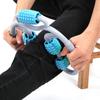 Clamp Leg Massager Handheld 360 Degree All Surrounded Massage Relax Calf Muscle Yoga Fitness Equipmentblue