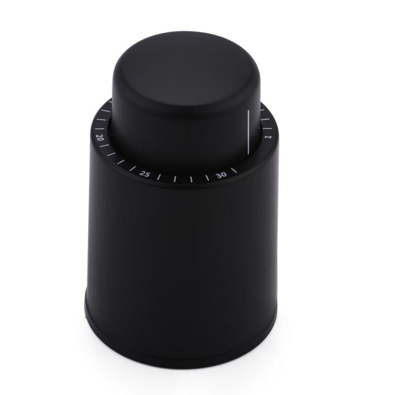 Shangqi Stainless Steel Vacuum Wine Stopper with Scale (2-Pack)