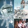 Flexible Sheet Mosaic Mirror Tiles Reflective Surface DIY Mirror Mosaic Sheets  Home Decoration