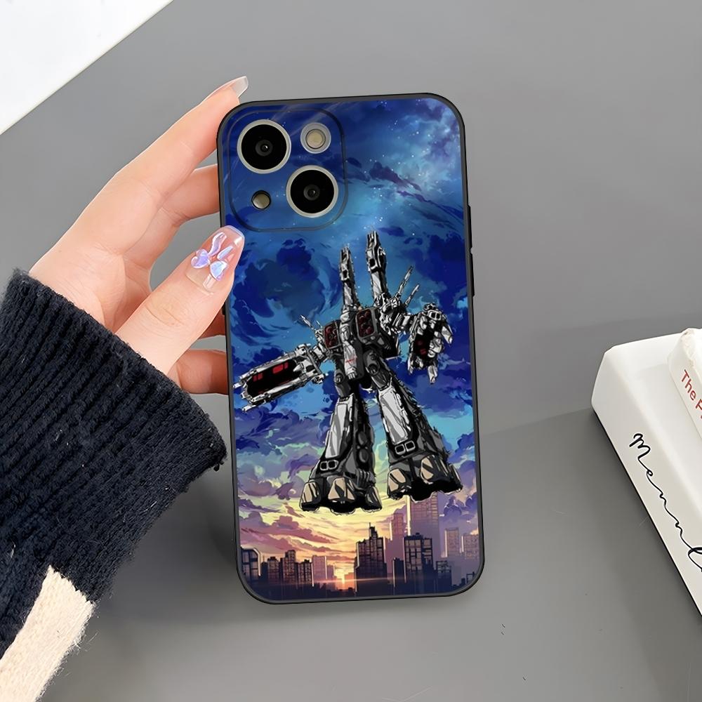R-Robotech Robert Macross Phone Case For iPhone 18 17 Pro Max 16 15 14 Pro Max 13 Mini 11 12 Xr X Xs SE Plus Back Cover