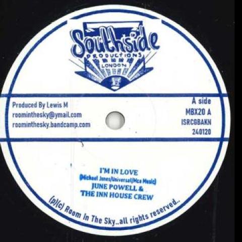 

7inch Record JUNE POWELL - I m In Love / Version MBX203 Room In The Sky 2024 UK Reggae, Ska & Dub