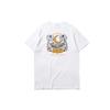 Cartoon Print Crew Neck Short Sleeve T-Shirt Men Tops White VN0A4P59WHT