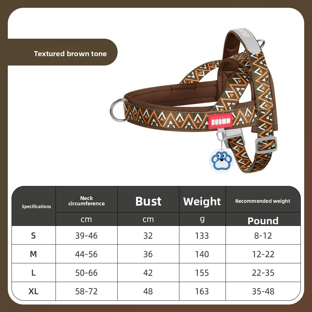 

Pet Harness For Small Dogs With Adjustable Nylon Chest Strap For Bichon And Teddy Play S